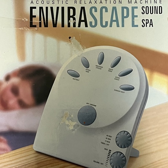 Homedics ENVIRASCAPE SoundSpa acoustic Sound Machine relaxation machine - Picture 1 of 5